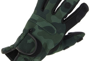 Rękawiczki wędkarskie neoprenowe NGT Kamuflaż rom XL